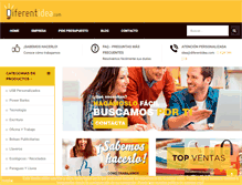 Tablet Screenshot of diferentidea.com